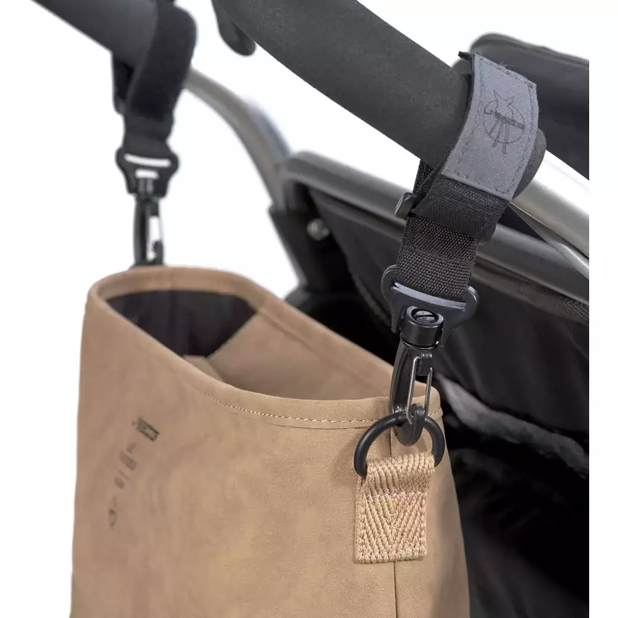 LÄSSIG Kinderwagentasche Tender für Buggy Organizer camel