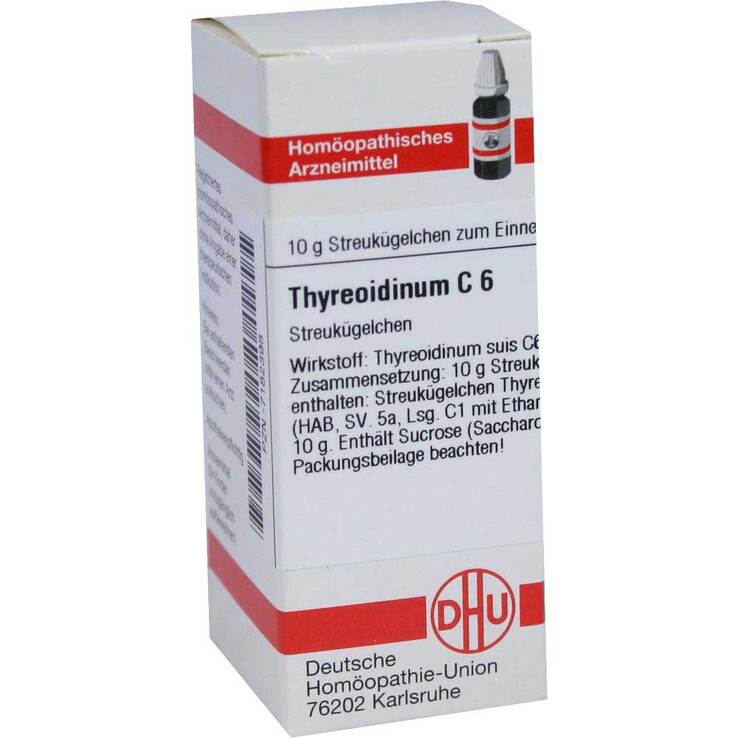 DHU Thyreoidinum C 6 Globuli, 10 g