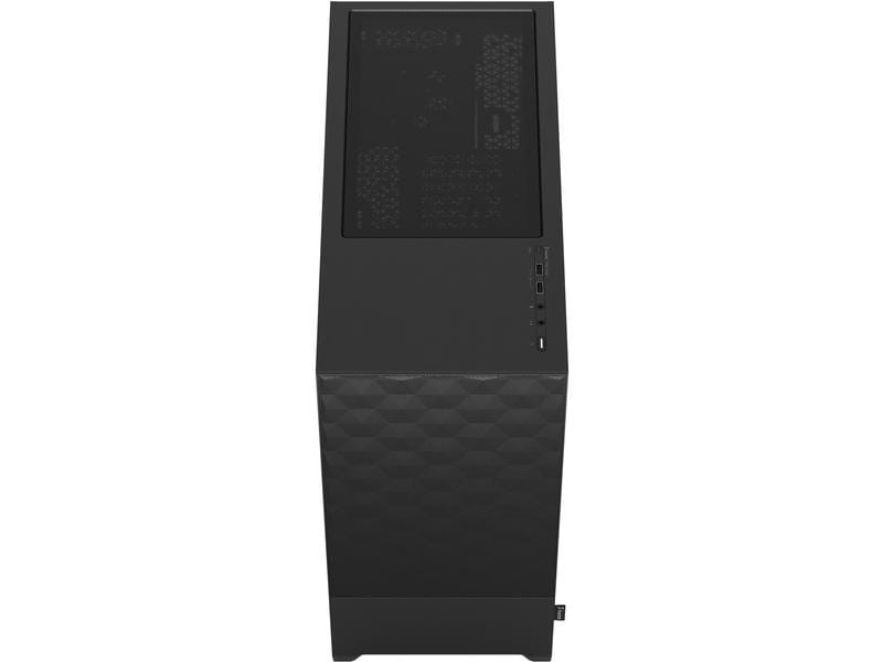Fractal Design PC-Gehäuse Pop Air Solid Schwarz Stilvoller Gaming-Mid-Tower