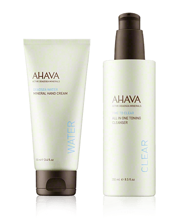 AHAVA Time to Clear Set mit All in One Cleanser 250ml-100ml