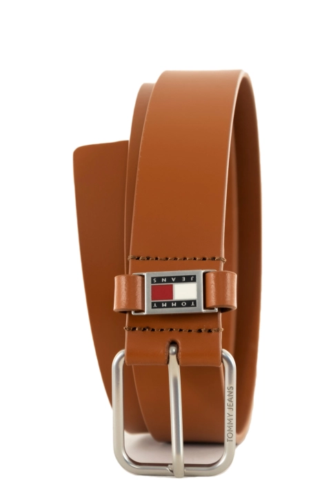 Ceinture tommy jeans scanton 0he cognac