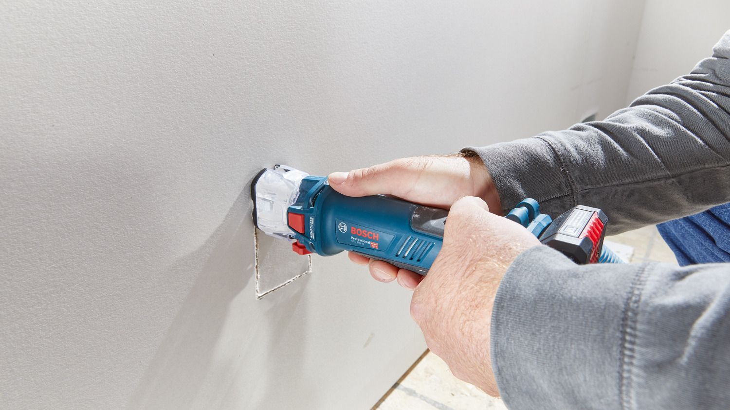 Bosch Professional GCU 18V-30 Accu gipsfrees 18V Basic Body - 06019K8000