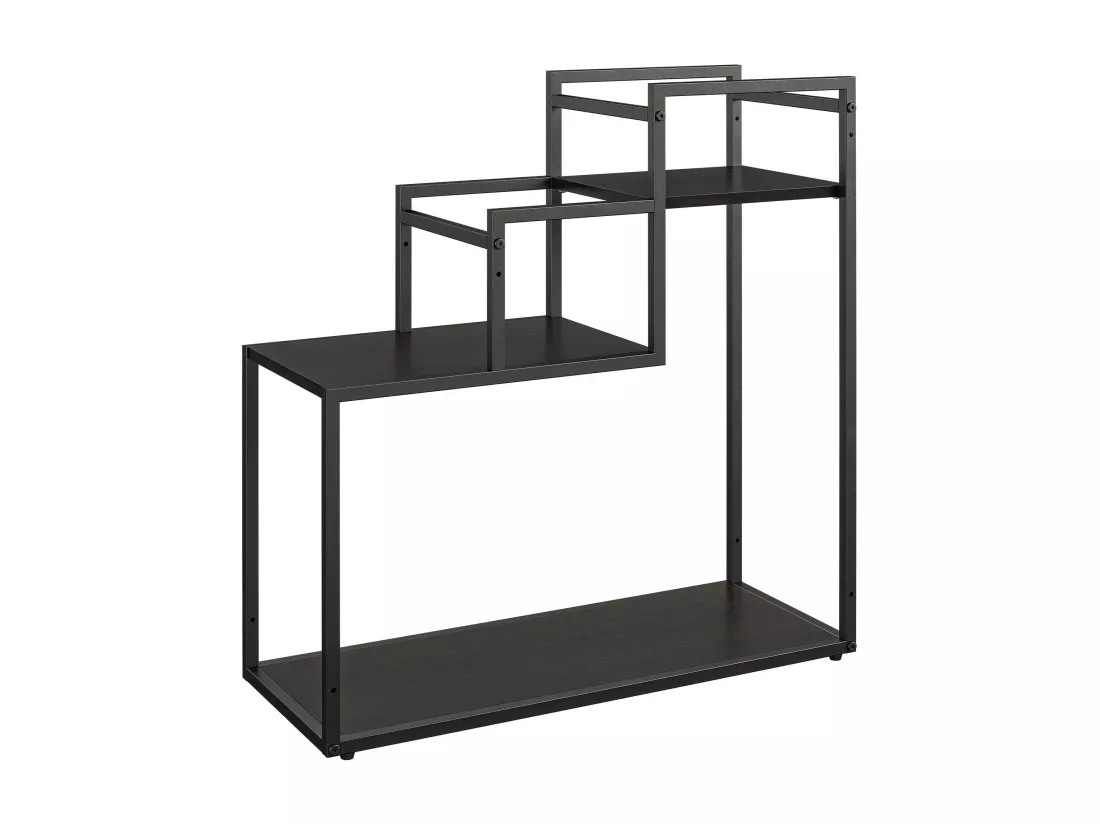 Weston | Support de plantes en aspect bois en couleur espresso