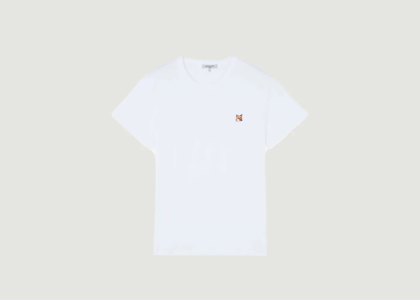 T-shirt Patch Fox Head Maison Kitsuné