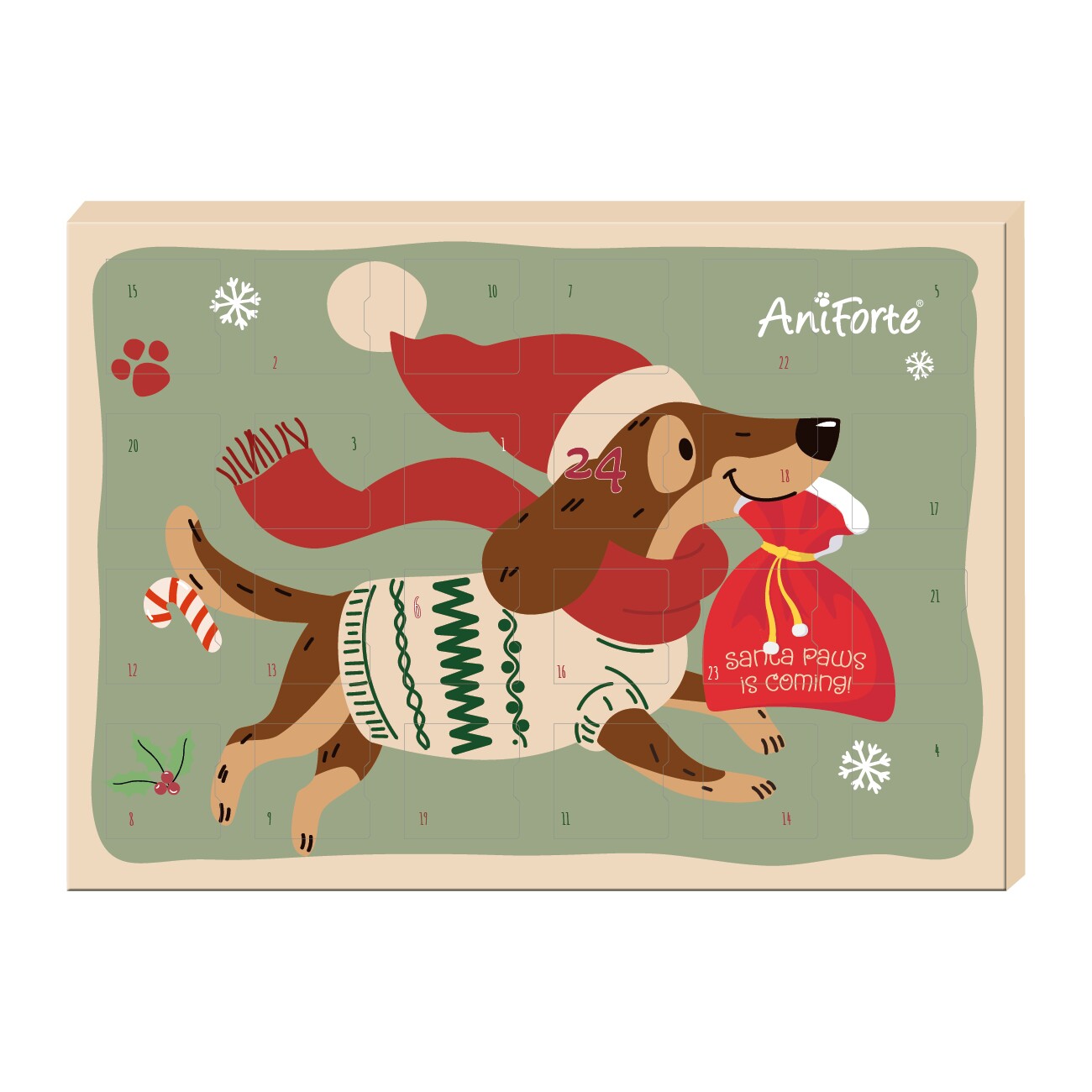 AniForte Adventskalender 2025 für Hunde