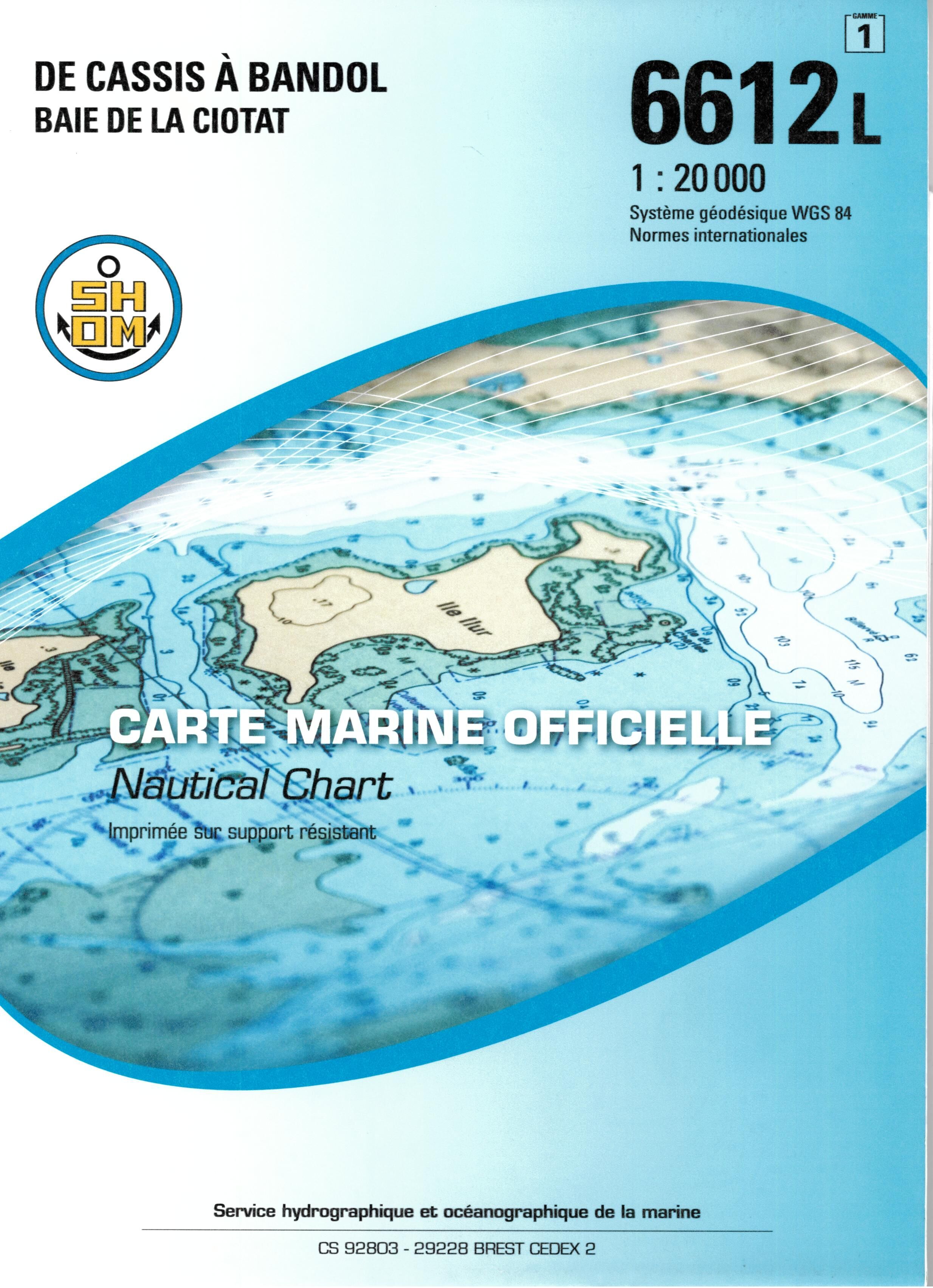 EPSHOM - 6612L DE CASSIS A BANDOL