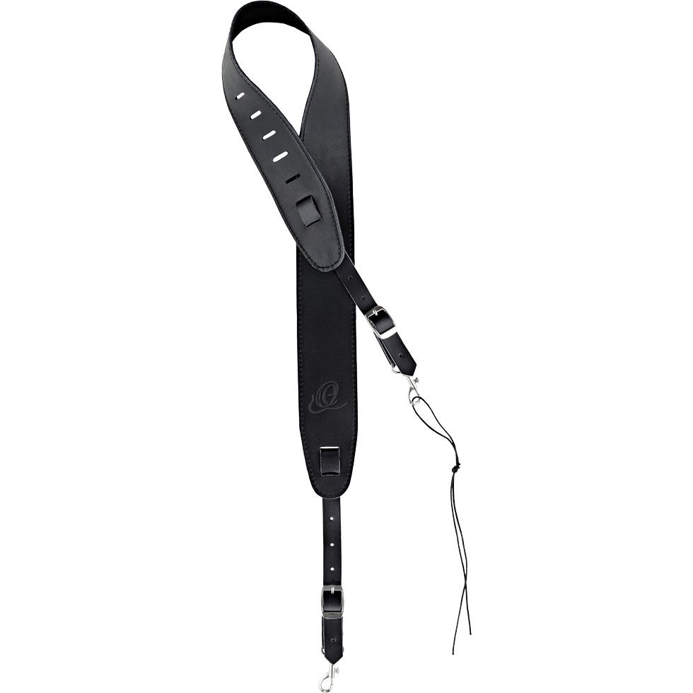 Ortega OBJS-BK banjo draagband leer zwart
