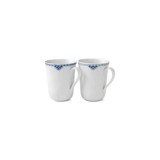 Royal Copenhagen Prinsesse 2-pak Krus, 33 cl