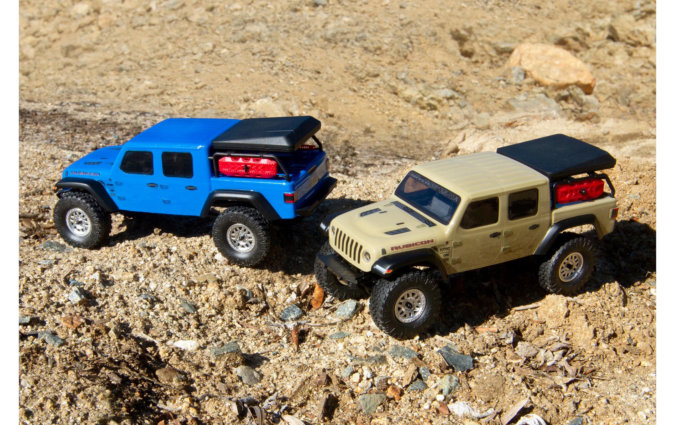 Scale Crawler SCX24 Jeep JT Gladiator, Beige, RTR, 1:24<br>Jeep Gladiator Crawler im Massstab 1:24