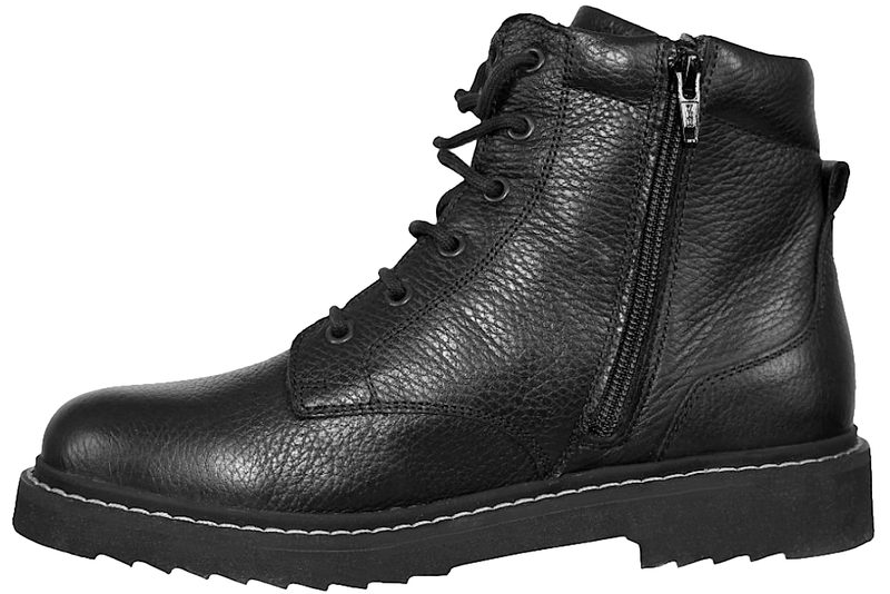 NEW FEET STØVLE I SORT SKIND