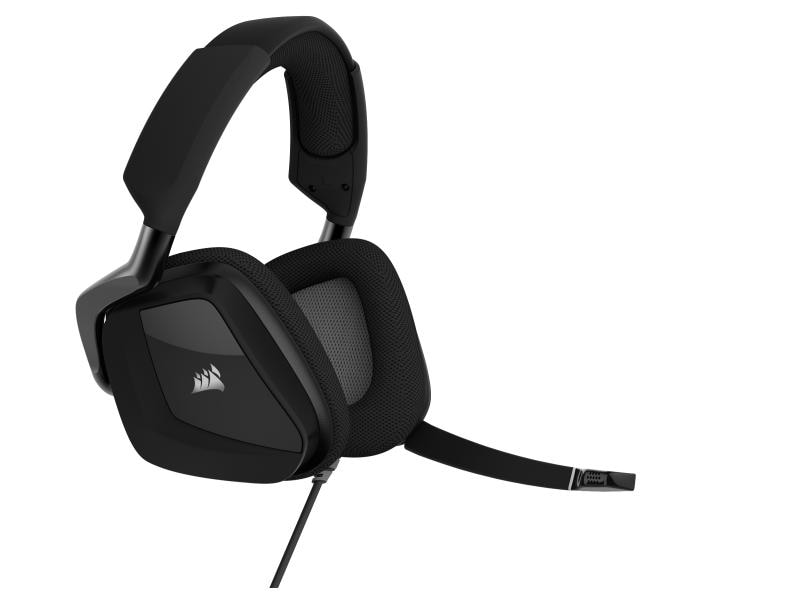 Corsair Headset VOID RGB ELITE USB iCUE Carbon Premium Gaming-Headset mit 7.1-Surround-Sound