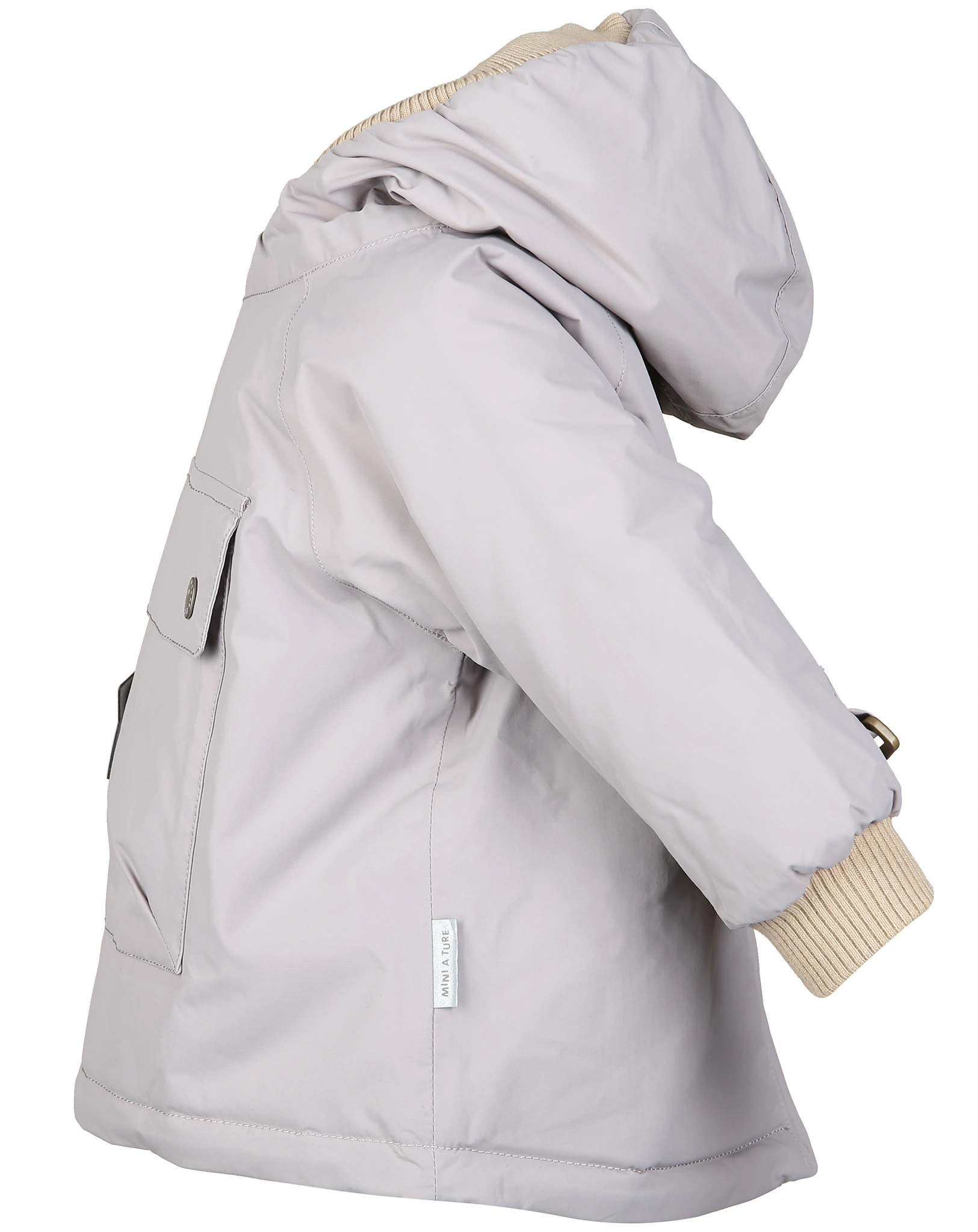 Funktionswinterjacke BABY MATWEN mit Innenfleece in zinc purple