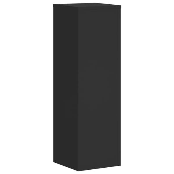 vidaXL Plantestativer 2 stk svart 25x25x80 cm konstruert tre
