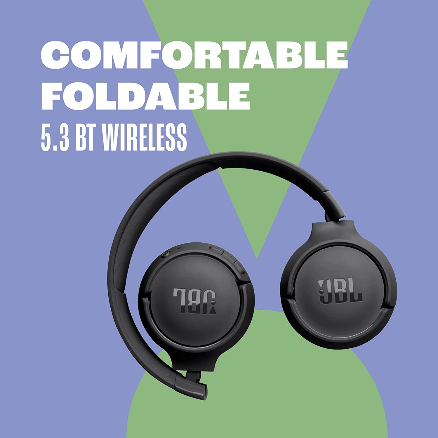 Tune 520BT Bluetooth Kopfhörer On-Ear Headset Pure Bass Sound   Hands-Free Calls (JBLT520BTBLKEU) - Schwarz