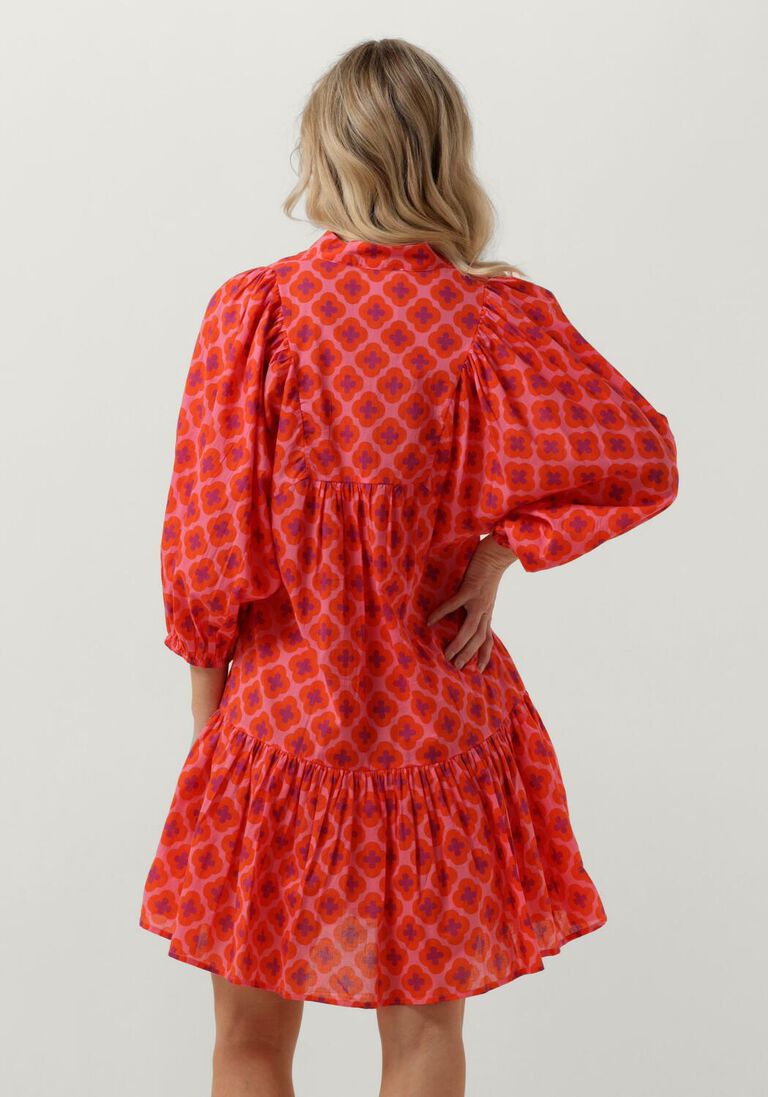 NOTRE-V roze notre-v mini jurk nv-danic short dress