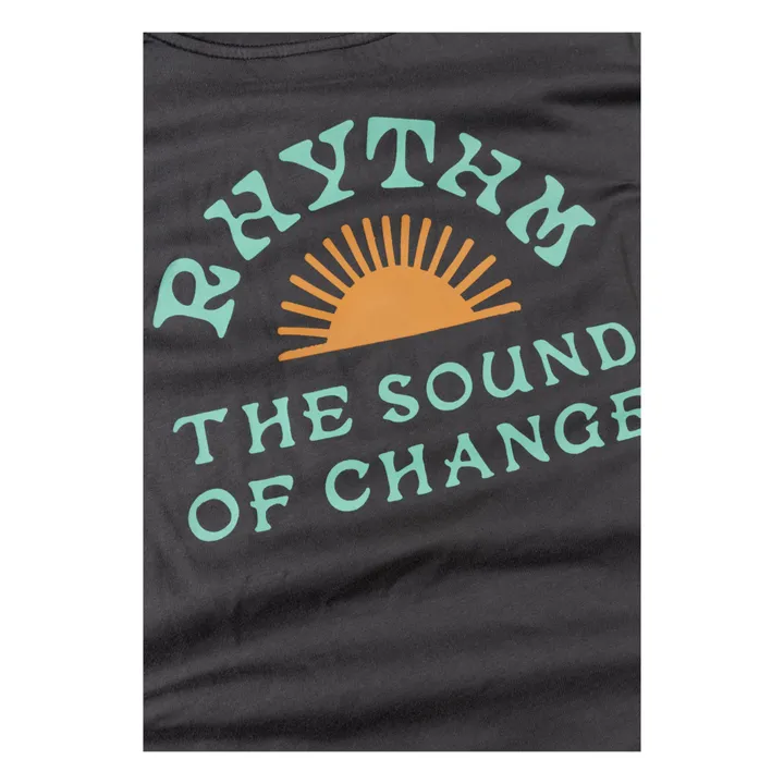 Rhythm T-shirt Awake Coton Bio | Noir