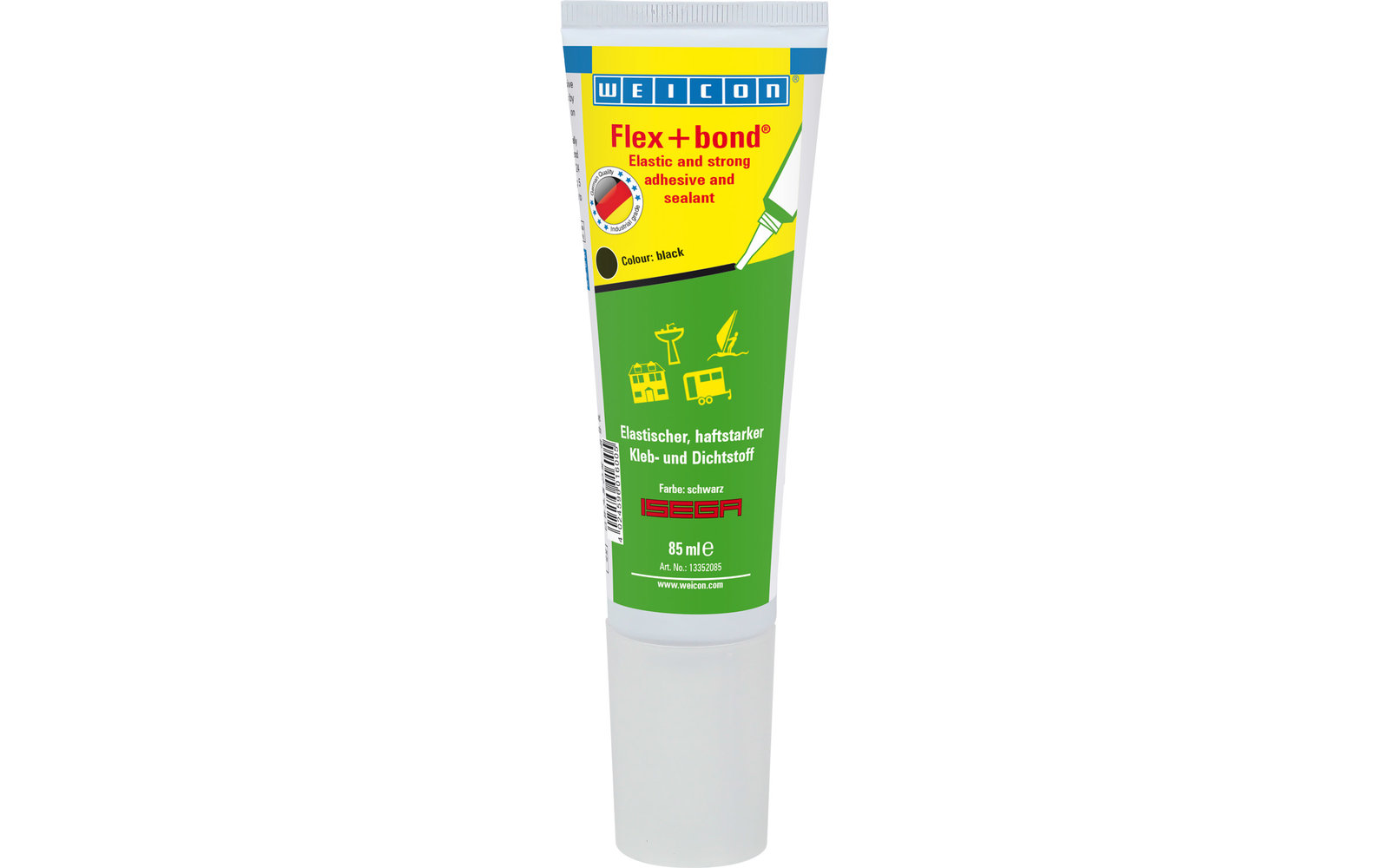 Weicon Flex+Bond Klebstoff 85 ml schwarz