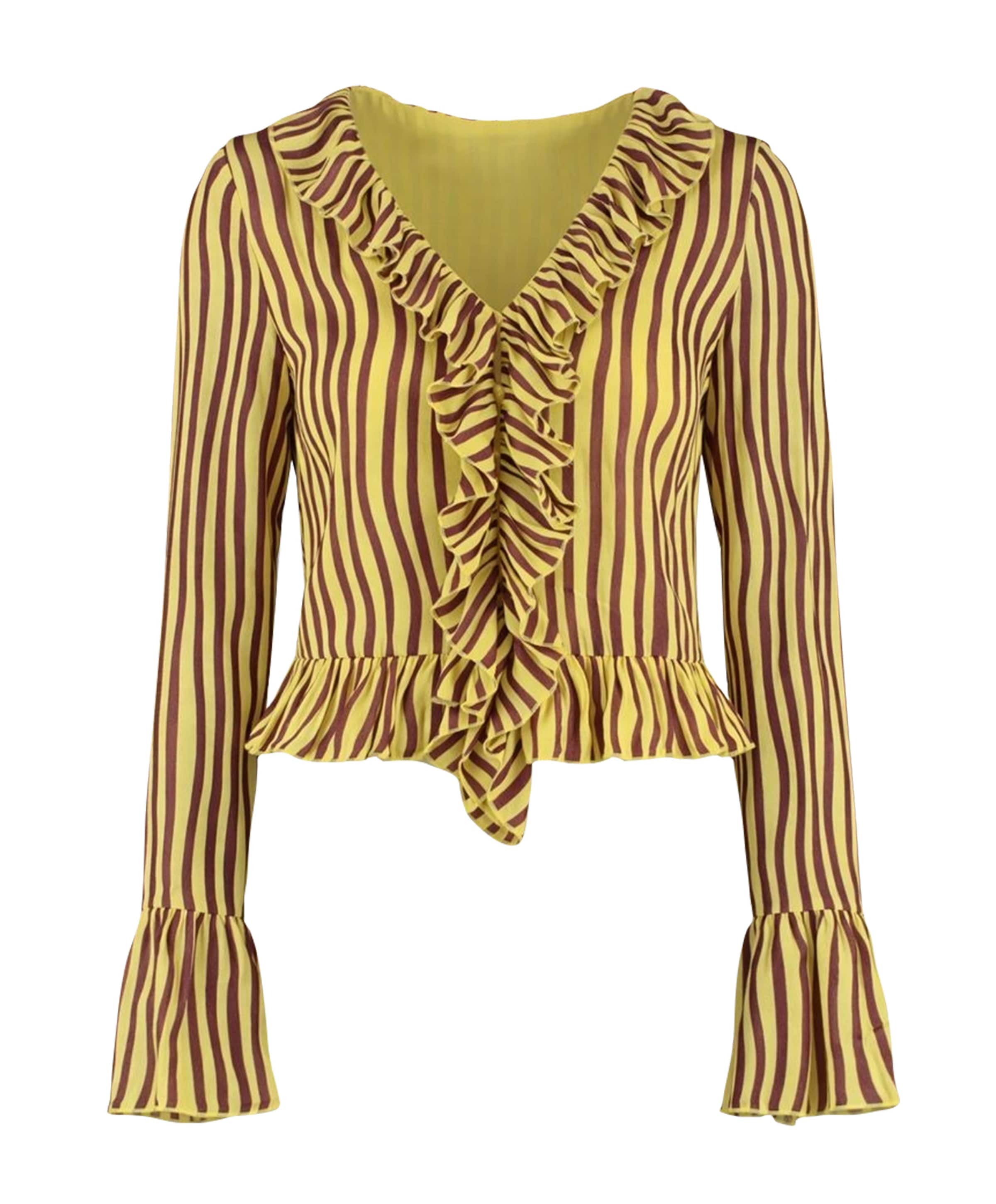 Harper & Yve Dames blouse geel