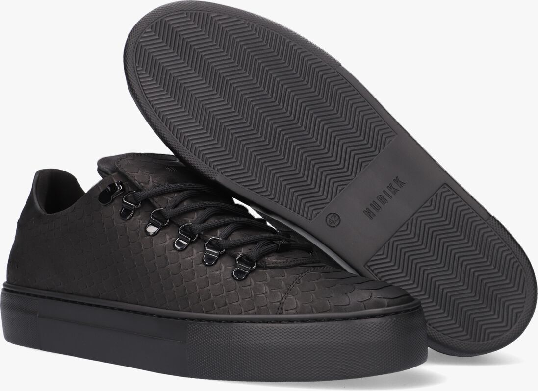 NUBIKK zwarte nubikk lage sneakers jagger classic
