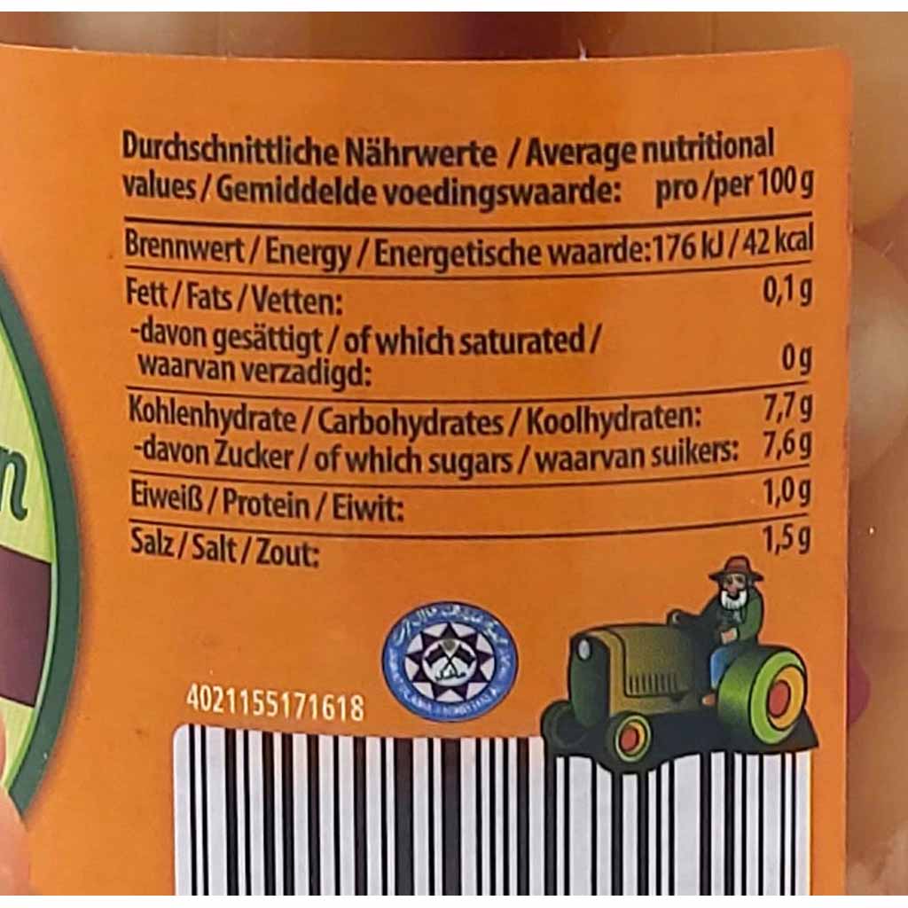 Anniland Silberzwiebeln mit Chili 220g MHD:22.5.25