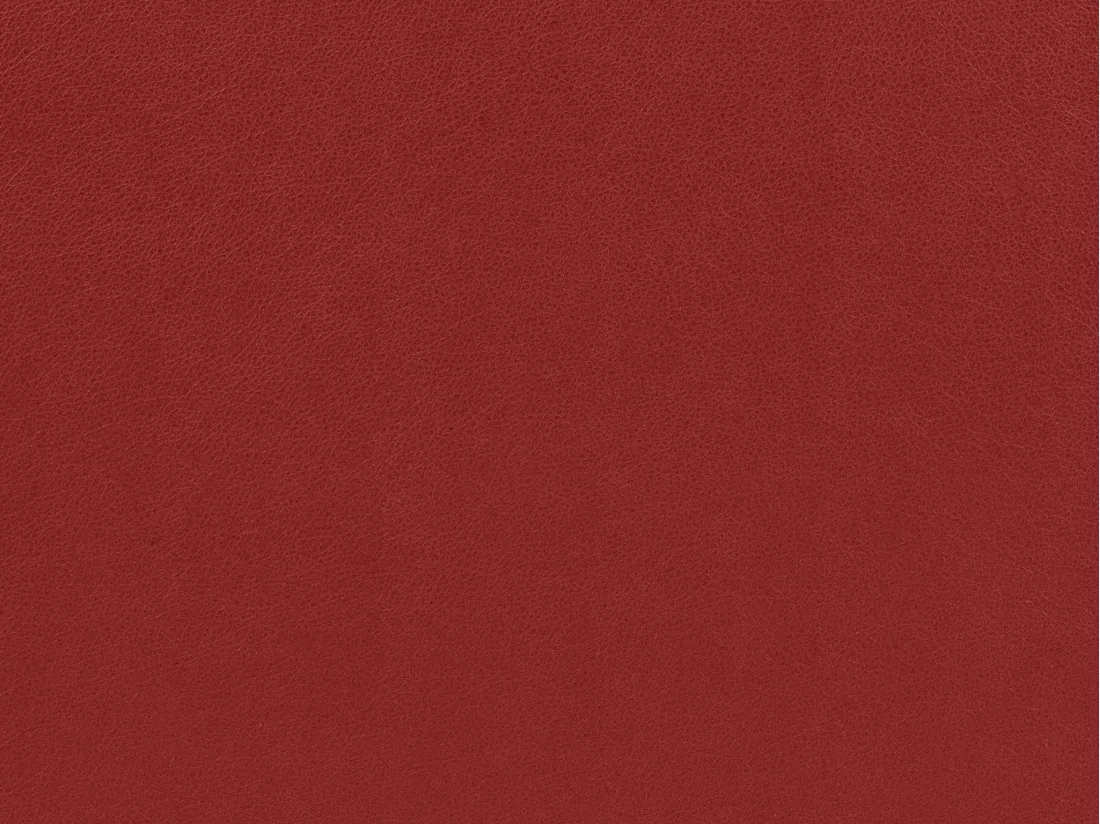 Canapé d'angle cuir MISHIMA - Rouge - Angle droit