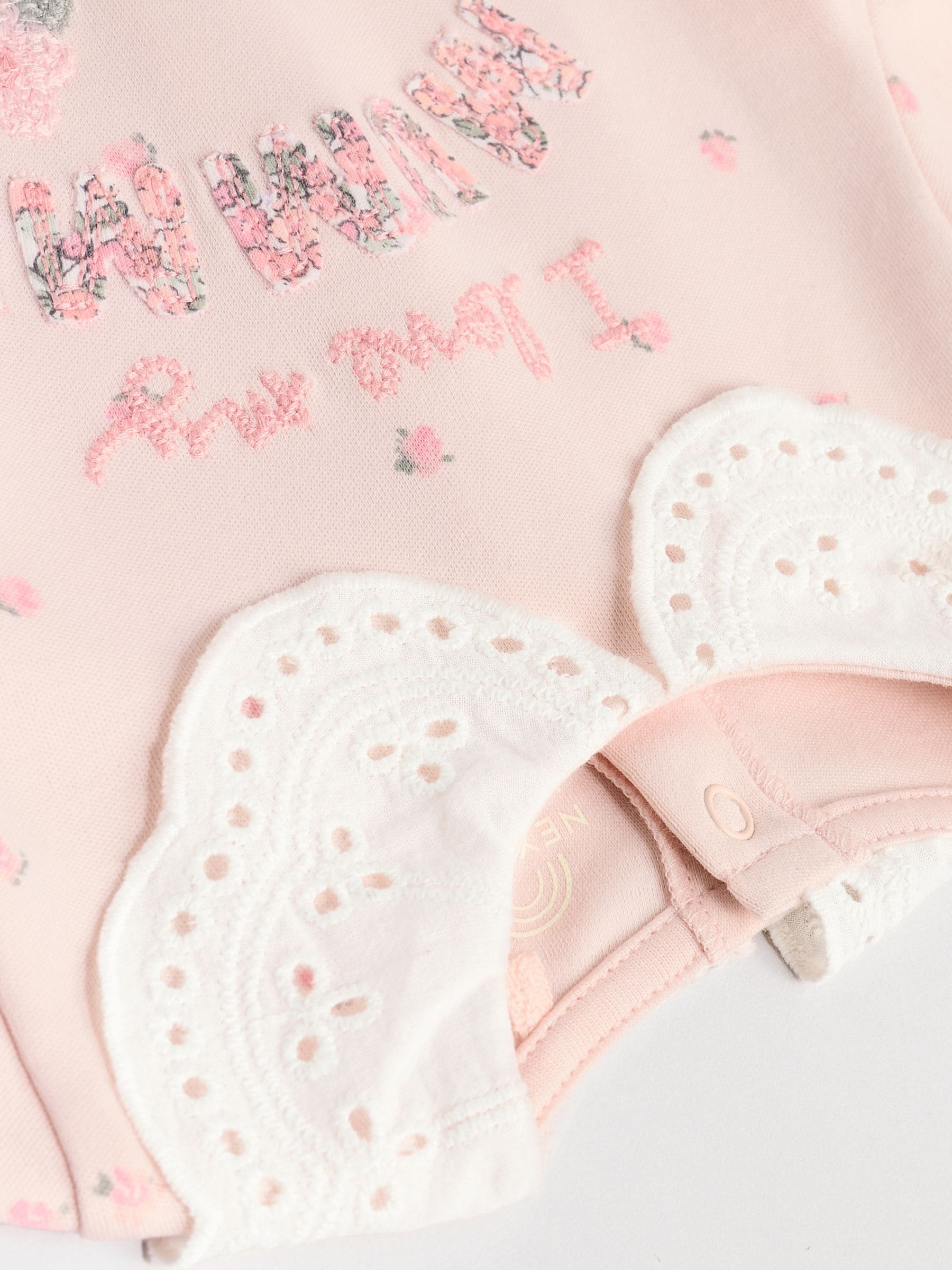 Roze Mummy - Baby Family 100% katoenen slaappak (0 - 2 jr)