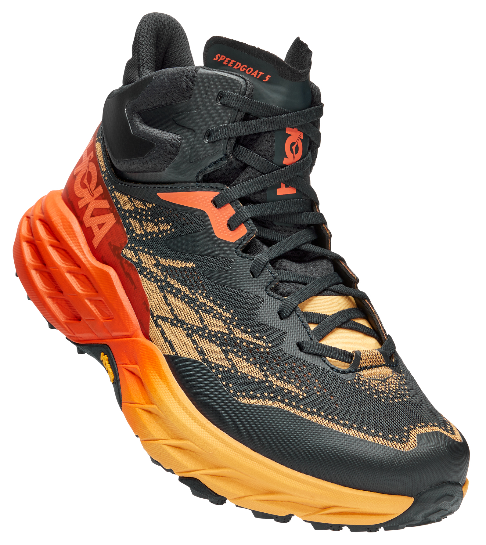 Speedgoat 5 Mid GTX Herre BGAY/Blue Graphite/Amber Yellow