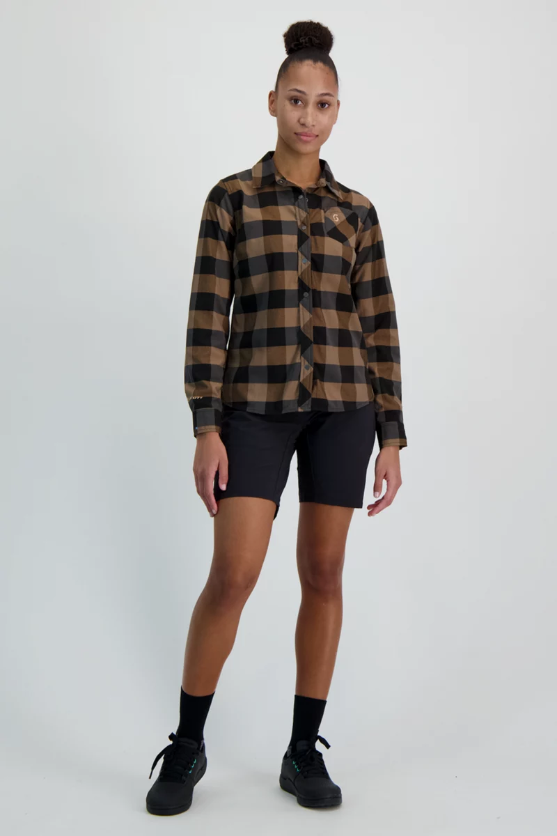 SCOTT Trail Flow Check LS Damen Biketrikot