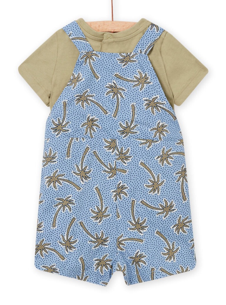Ensemble vert pistache et bleu bébé garçon