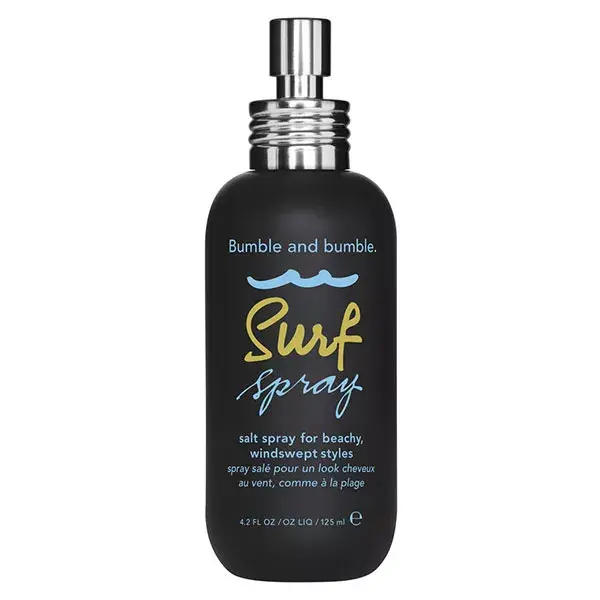 Spray de surf Bumble and Bumble, efeito praia salgada, acabamento fosco, 125ml