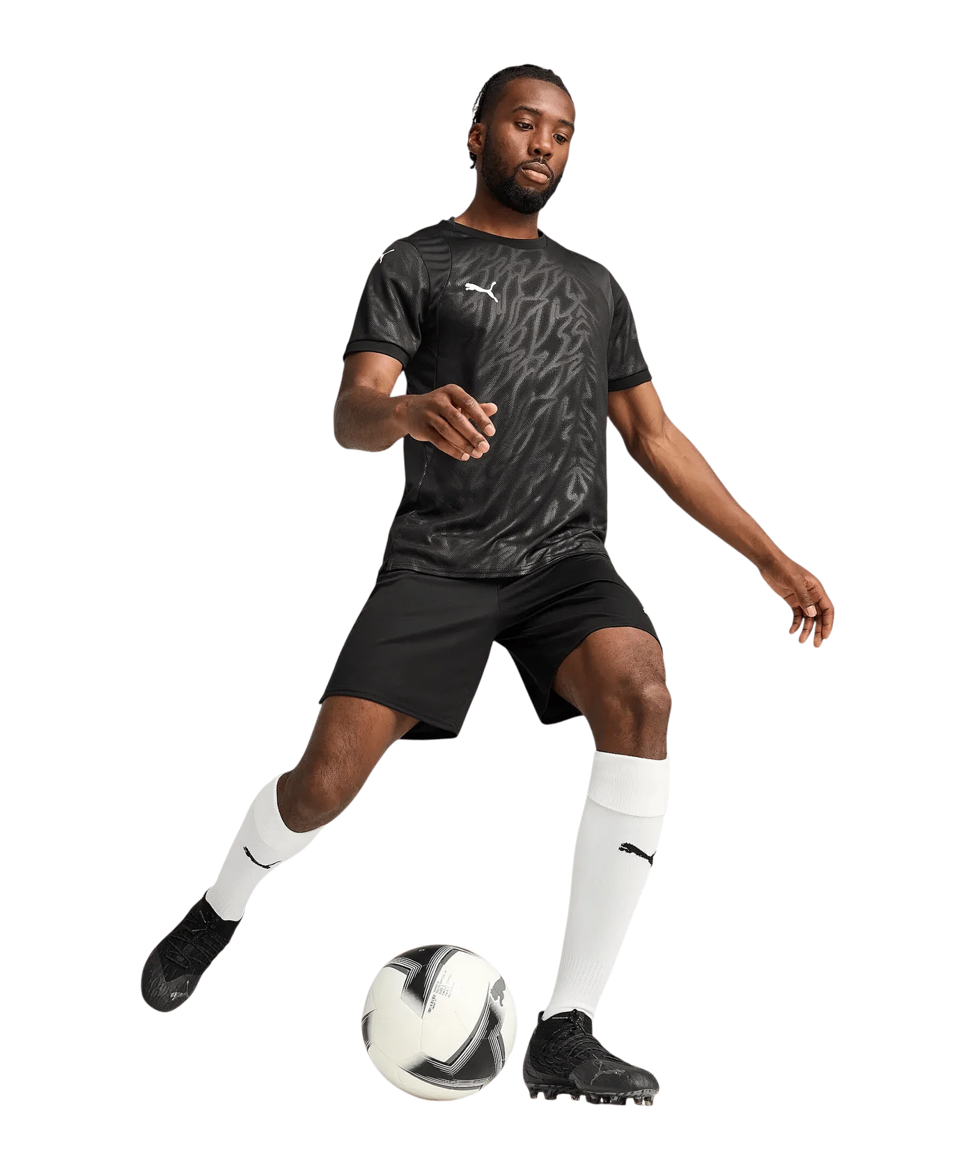 PUMA teamCup Short Schwarz F03