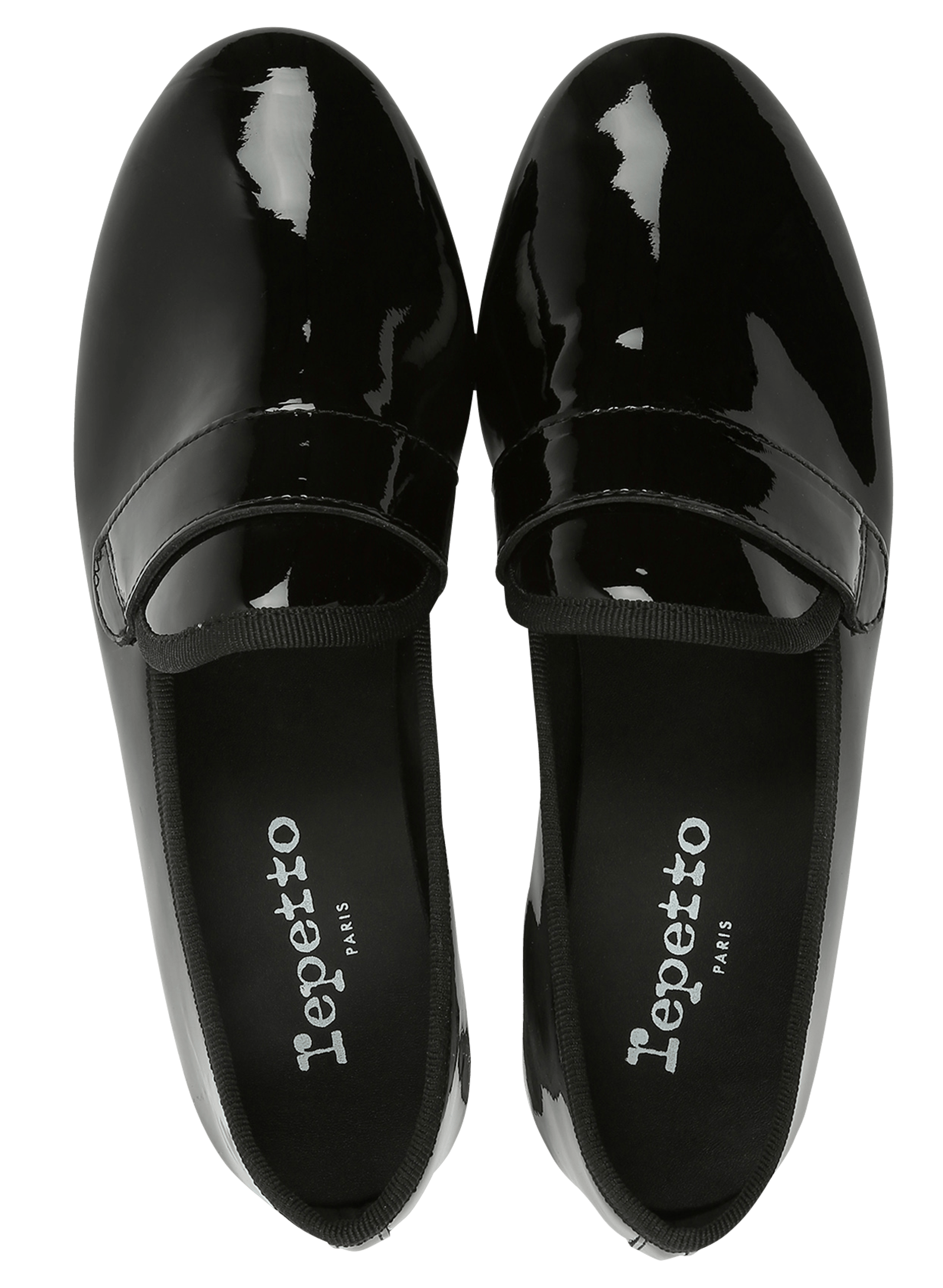 MICHAEL - Loafers vernis en cuir vernis | Noir