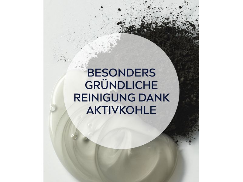 NIVEA MEN Duschgel Active Clean 250 ml Pflegedusche für Männer mit natürlicher Aktivkohle reinigt schonend und gründlich