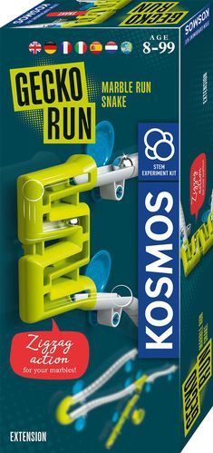 Kosmos Gecko Run - Knikkerbaan - Snake Uitbreiding - Marble Run - Verticale Knikkerbaan