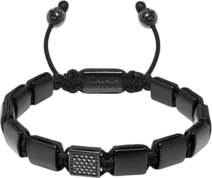 Nialaya The CZ Flatbead Collection - Matte Onyx Black