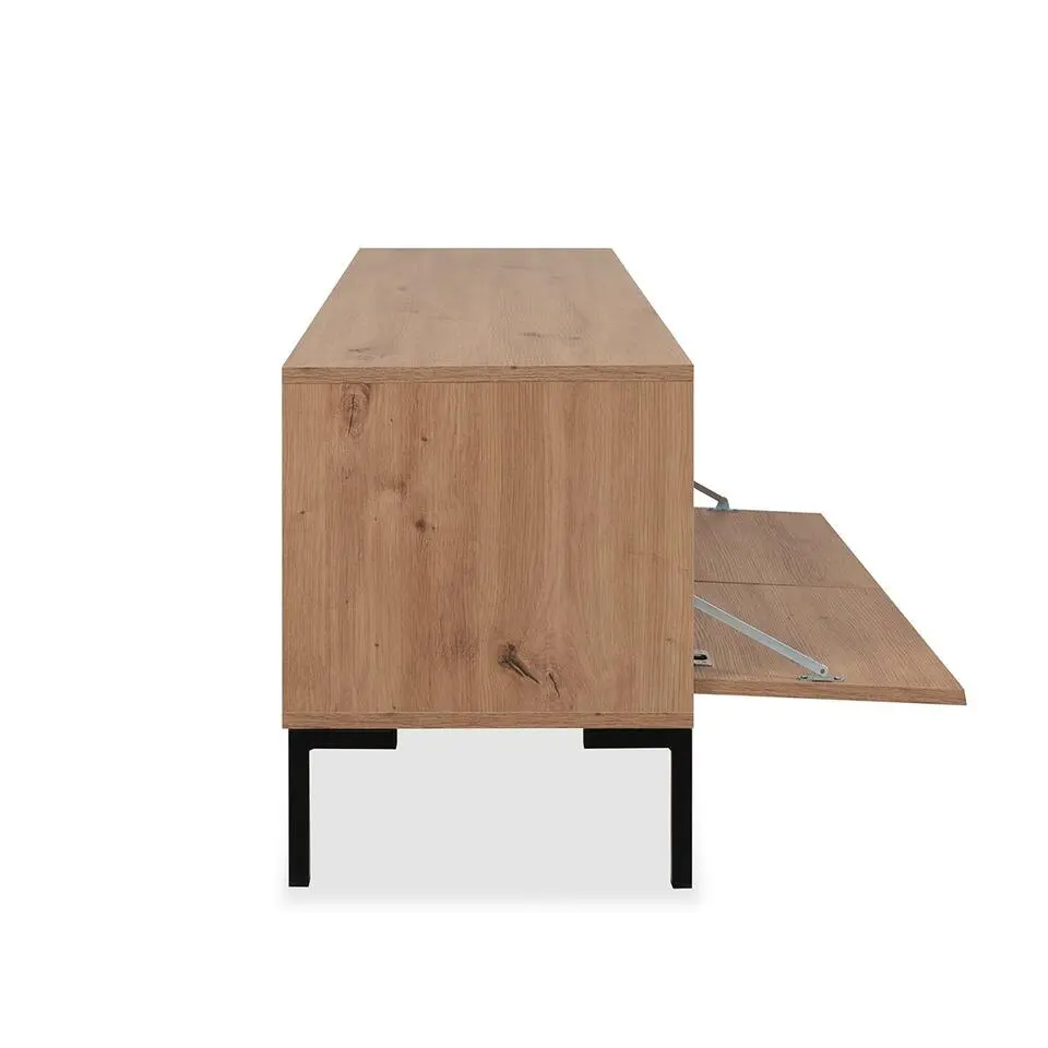 CALICOSY - TV-Meubel PLOCK - Licht hout - 49x150x40 cm