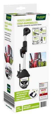 Eufab -  Fixe-cadre À Strap Inclinable Amovible Ø 25   30 Mm Et Antivol 40 Cm - Porte-vélos Eufab