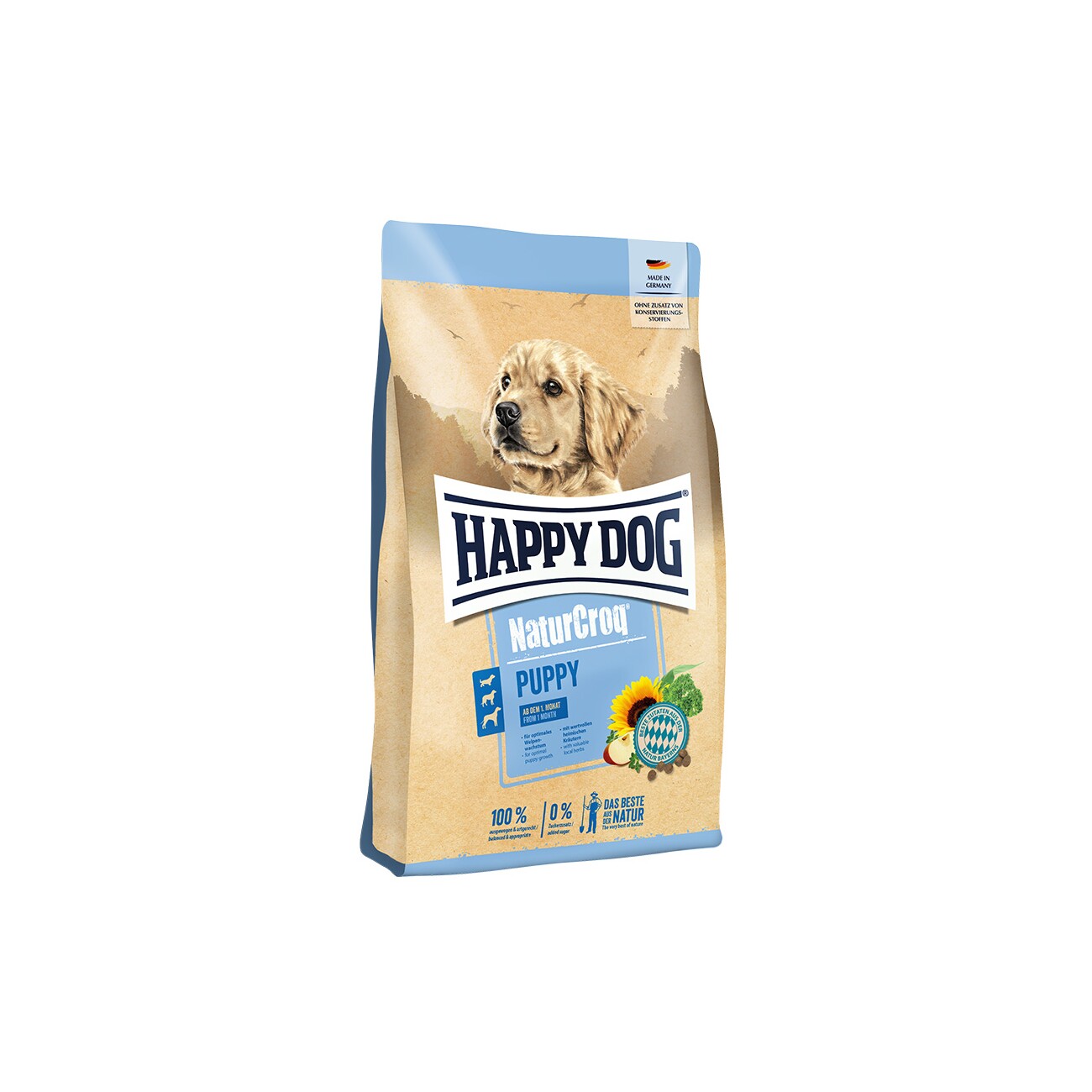 HAPPY DOG NaturCroq Trockenfutter Hund Puppy 4 kg
