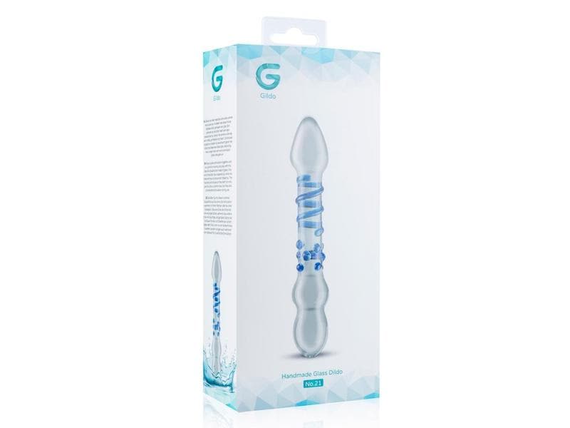 Glass Glass Dildo No. 21 Wasserfester Dildo aus Glas