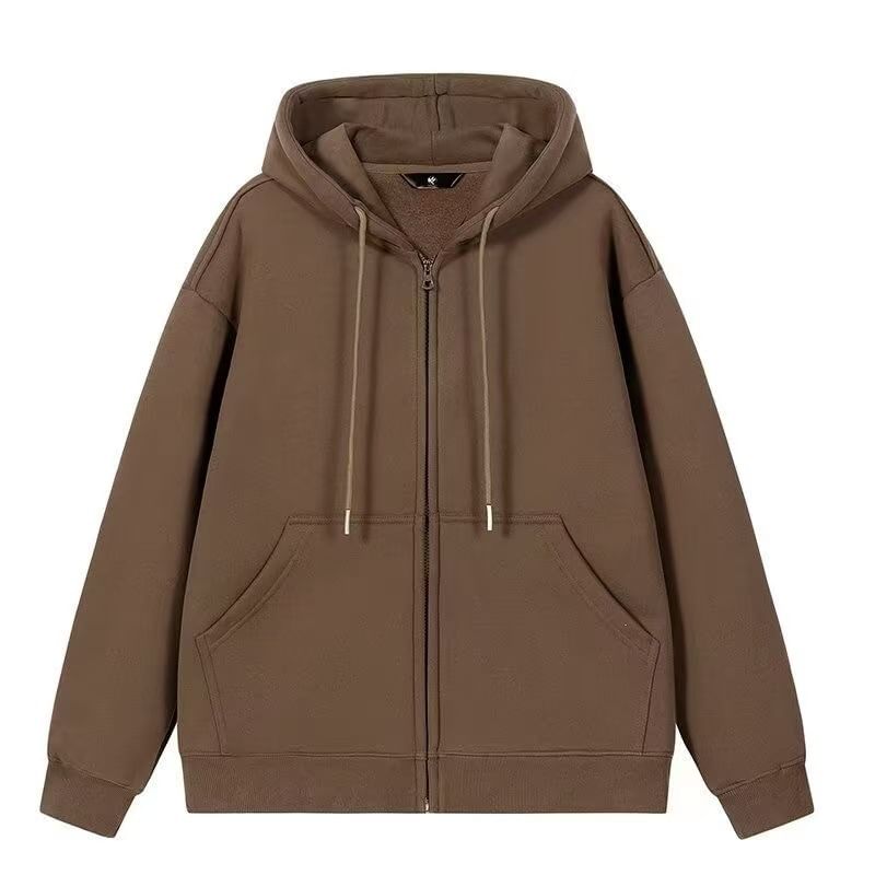 naocy.n - Hoodie met trekkoord en rits