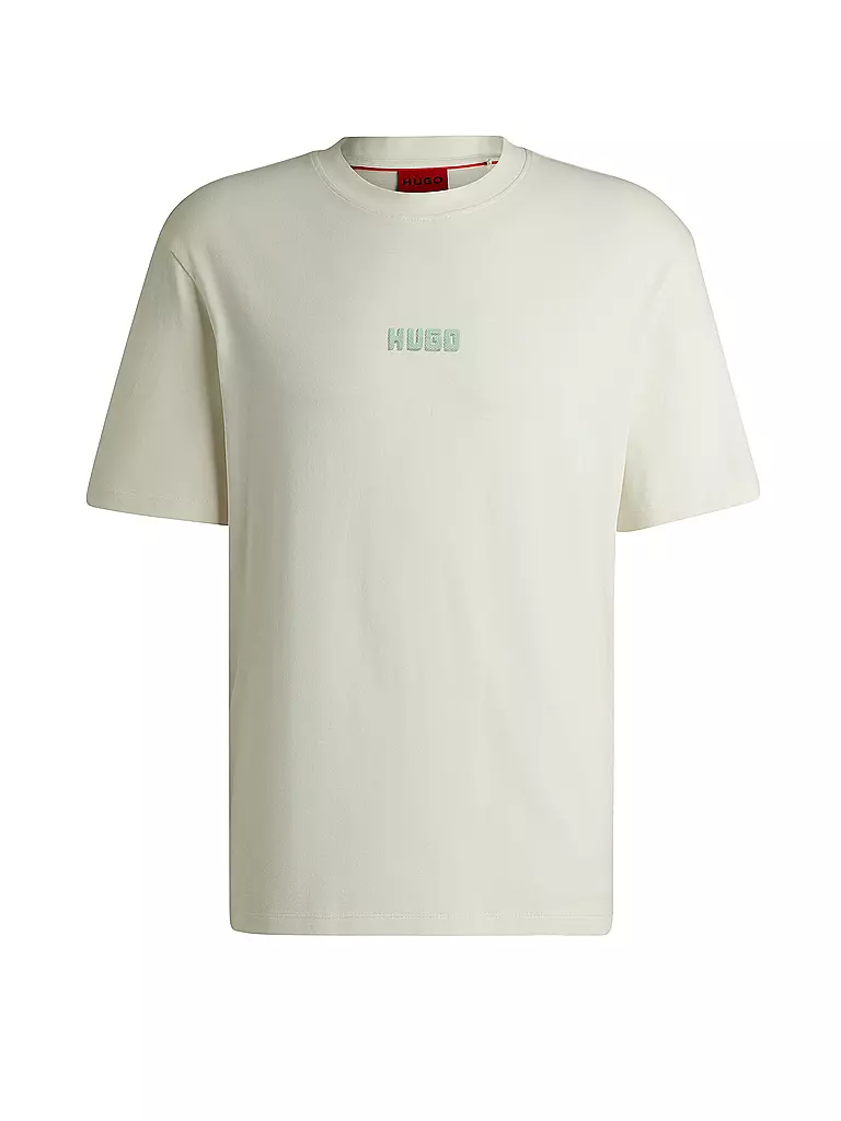 HUGO T-Shirt DIQITEE creme