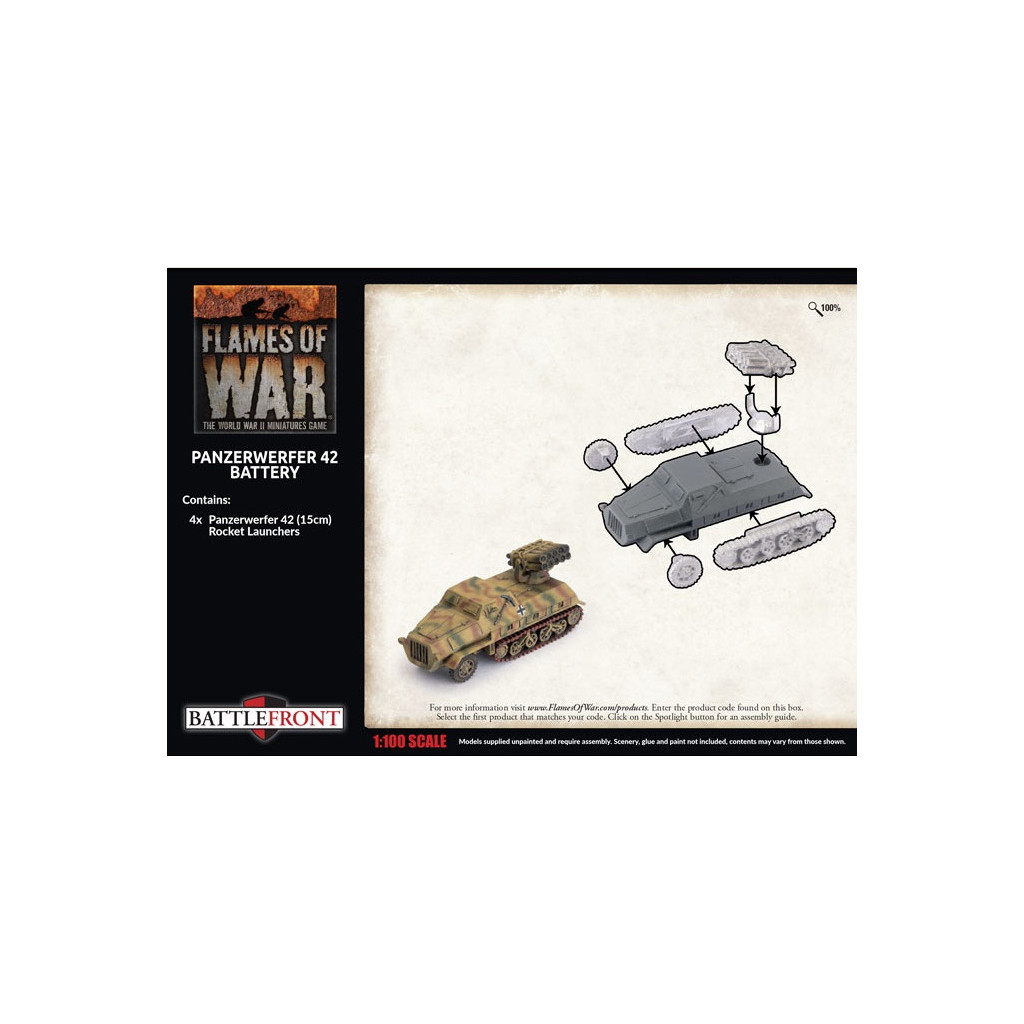 Flames of War - Panzerwerfer 42 Battery