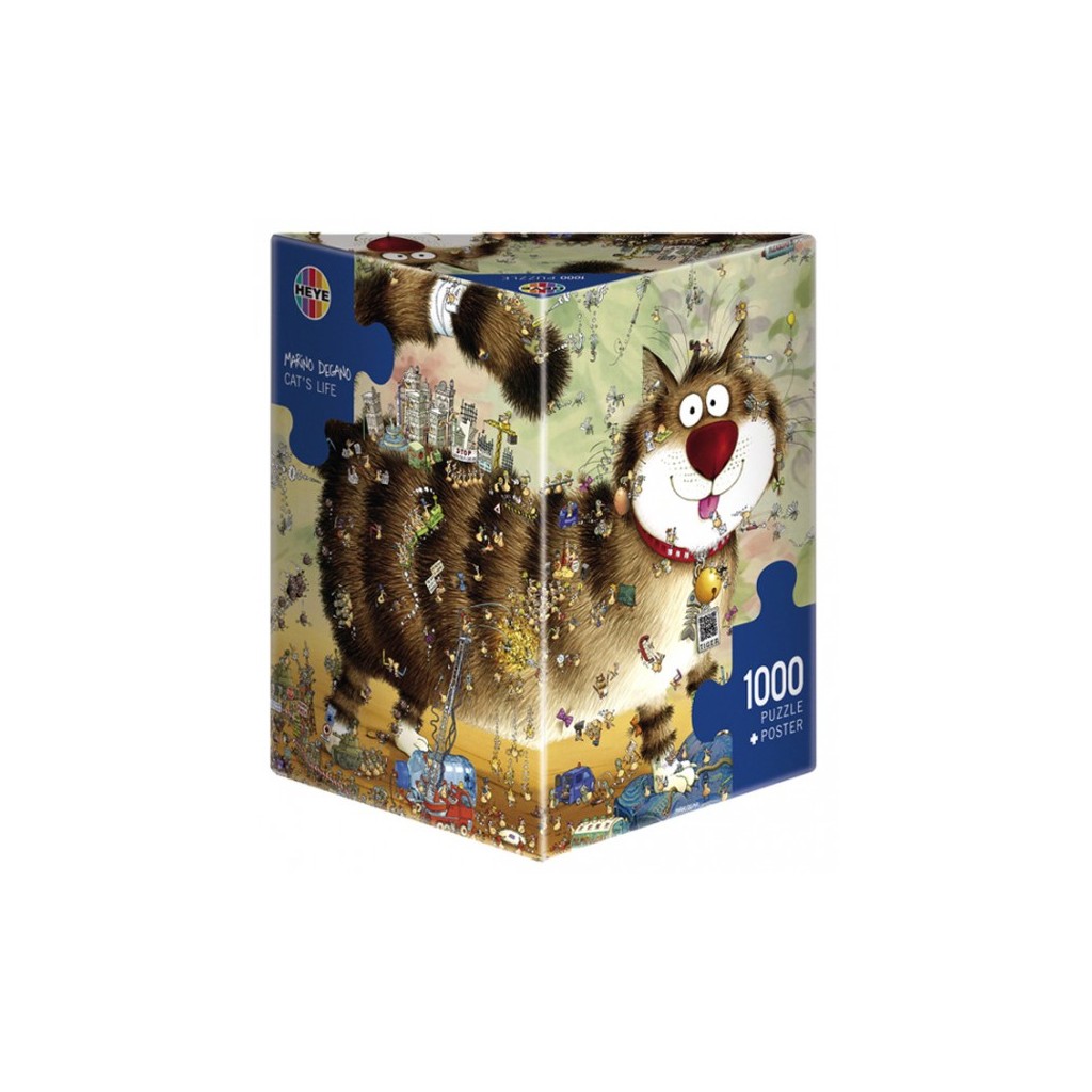 Puzzle - Cat's Life de Marino Degano - 1000 Pièces