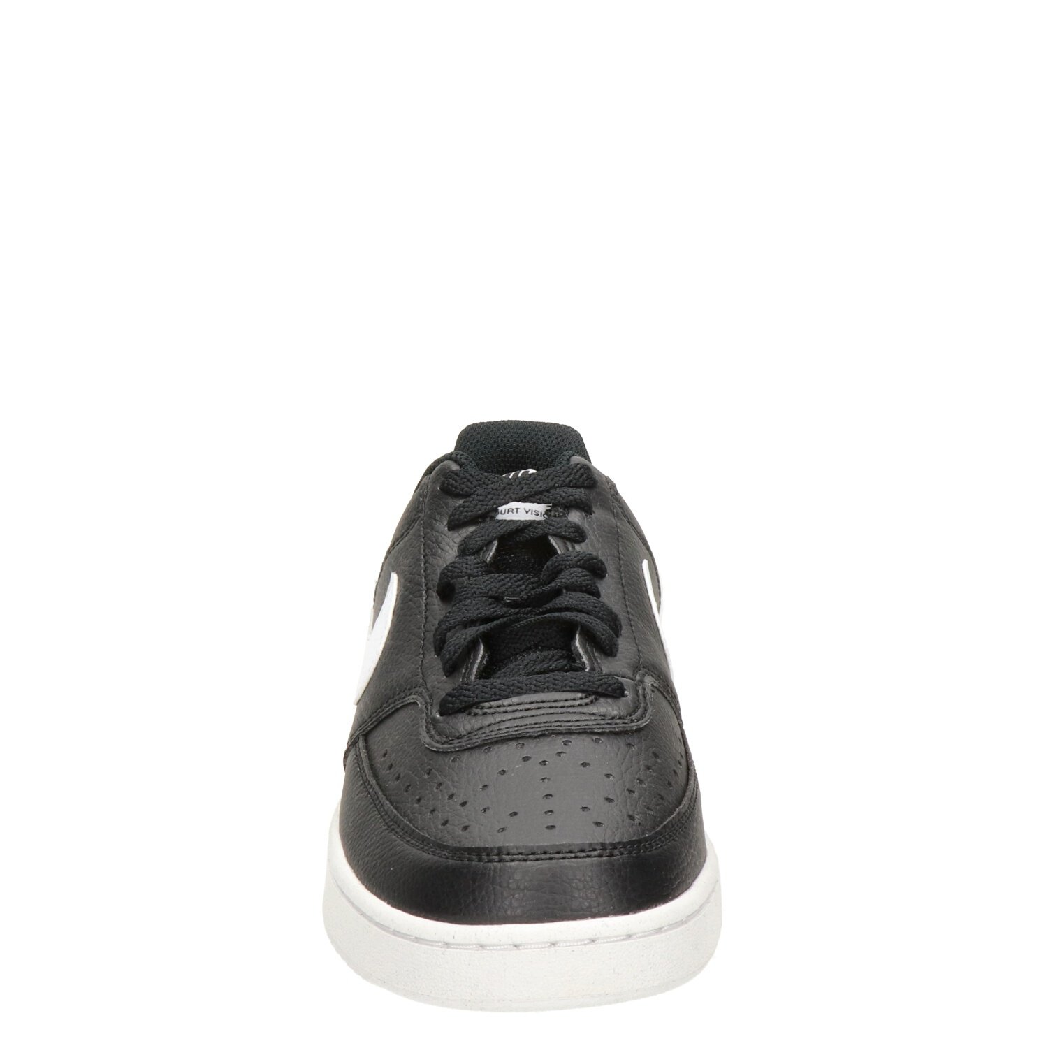 Court Vision Low heren sneaker Nike Zwart