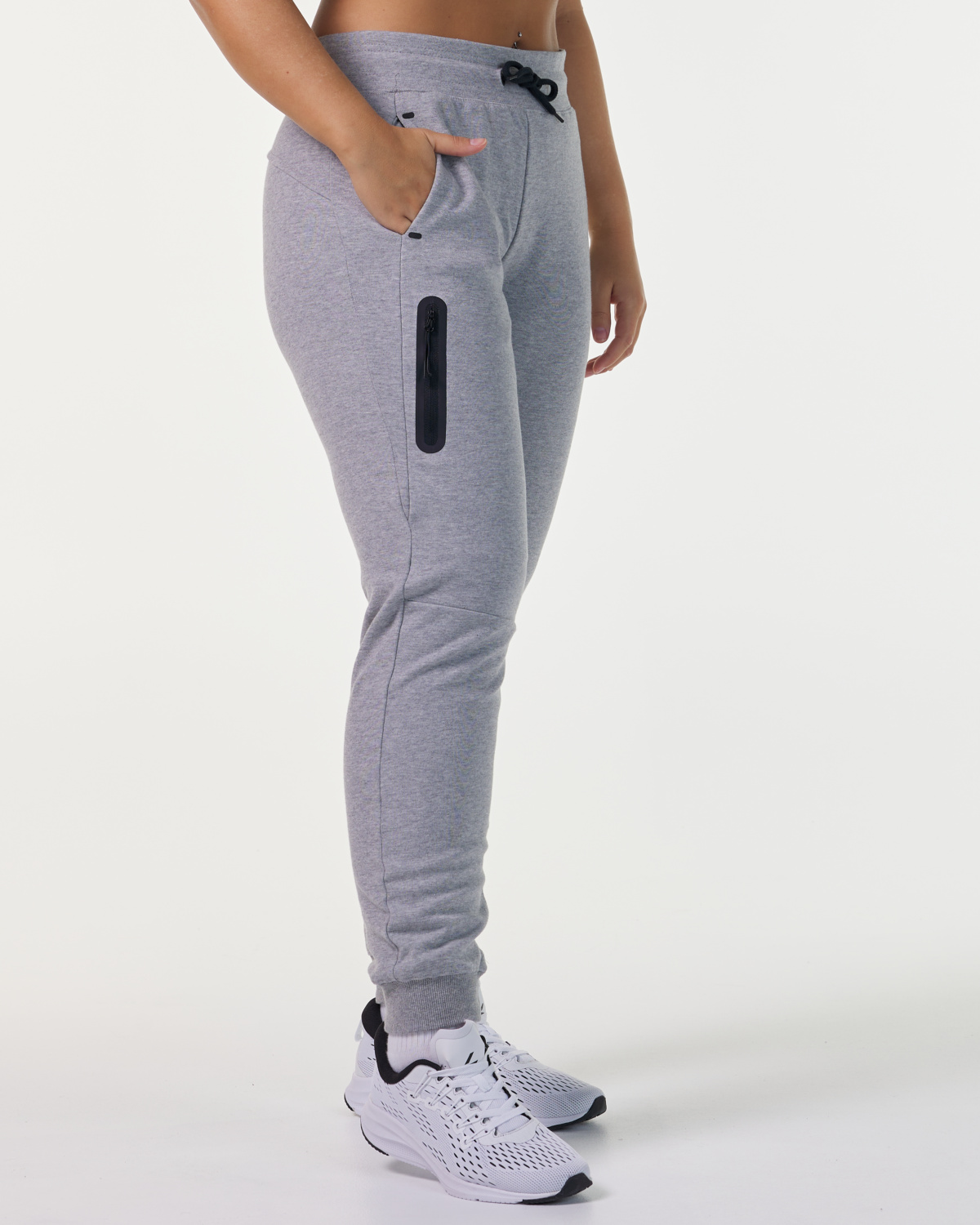 LEVITY Break Tech Pants Grey Marl