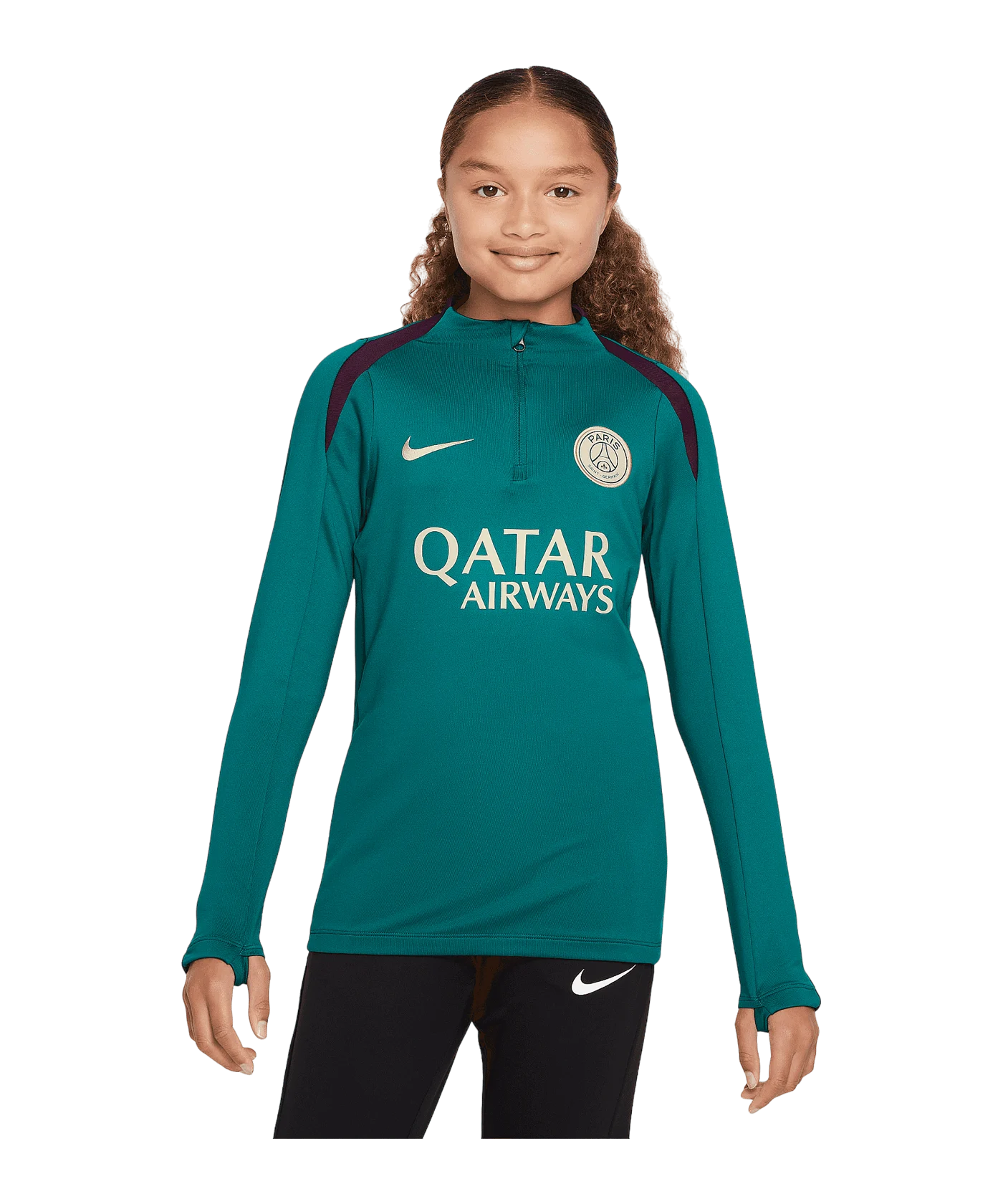 Nike Paris St. Germain Drill Top Kids Grün F382
