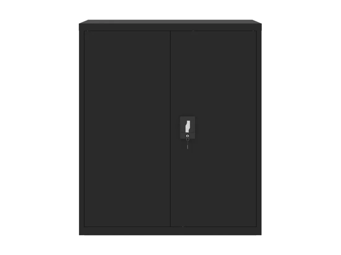 Classeur noir 90x40x105 cm acier