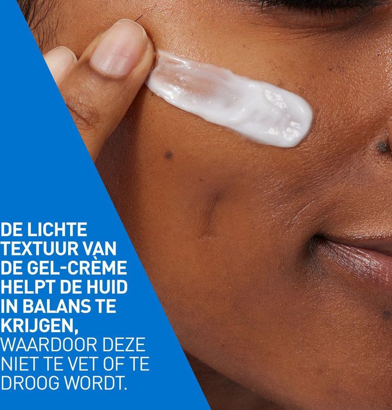 CeraVe - Hydraterende Oil Control Gel-Crème - Gemengde tot Vette Huid - 52ml