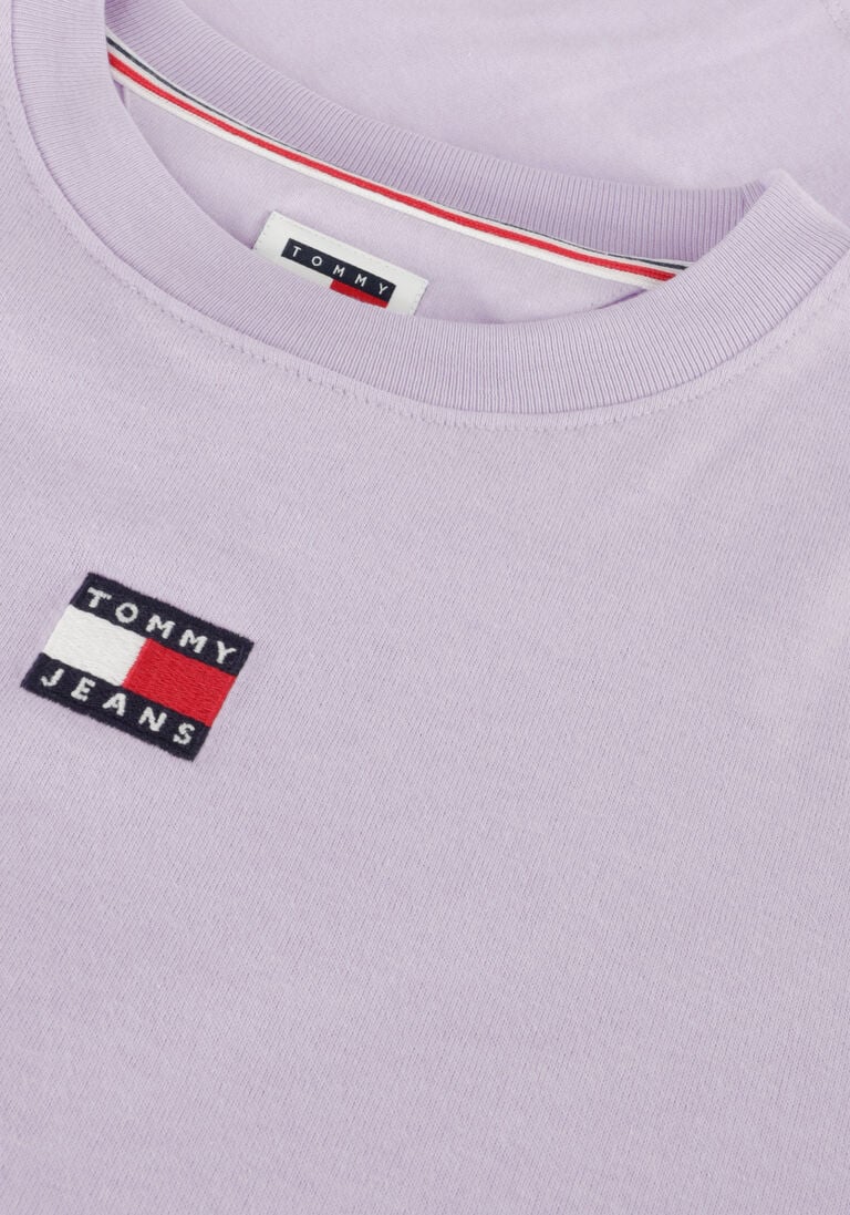 TOMMY JEANS lila tommy jeans t-shirt tjw bxy badge tee
