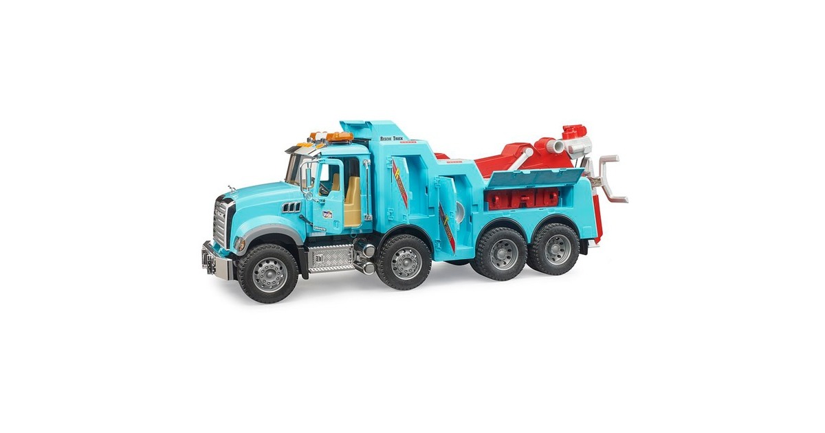 bruderMACK Granite Bergings- en Sleepwagen met licht- en geluidsmodule Modelvoertuig  (02831)